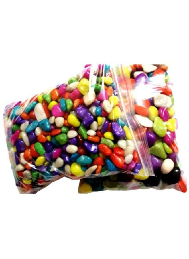 Afast Decorative Multicolor Pebbles/Stone for Fish Aquarium, Garden, Vase, Plant, Home Decoration-B9 - Image 1